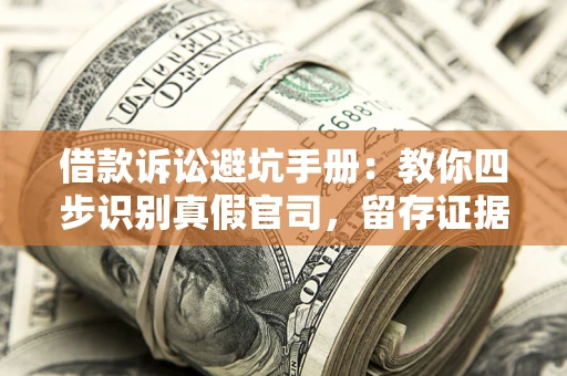 济南借款诉讼避坑手册：教你四步识别真假官司，留存证据不踩雷