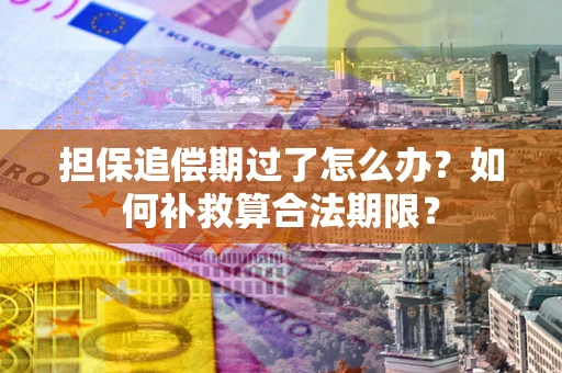 济南担保追偿期过了怎么办？如何补救算合法期限？