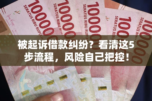 济南被起诉借款纠纷？看清这5步流程，风险自己把控！