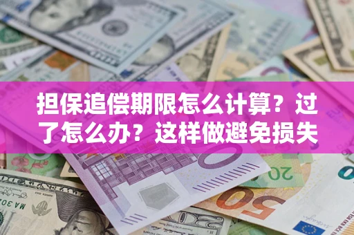 济南担保追偿期限怎么计算？过了怎么办？这样做避免损失！