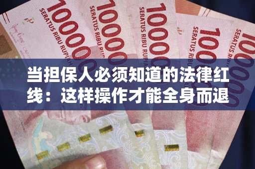 济南当担保人必须知道的法律红线：这样操作才能全身而退