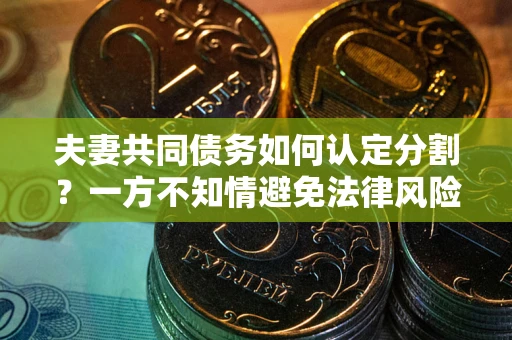 济南夫妻共同债务如何认定分割？一方不知情避免法律风险必看！